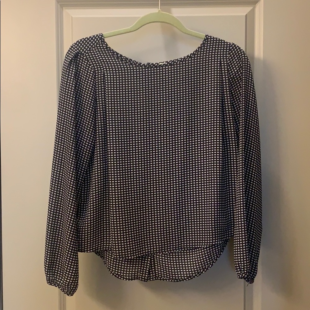 Long sleeve blouse